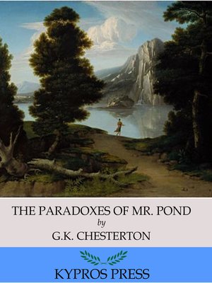 cover image of The Paradoxes of Mr. Pond
